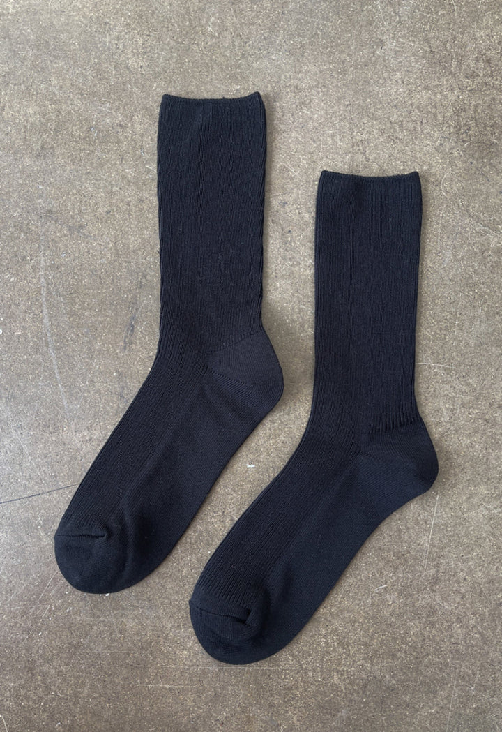 Le Bon Shoppe | Crisp Step Socks | Black