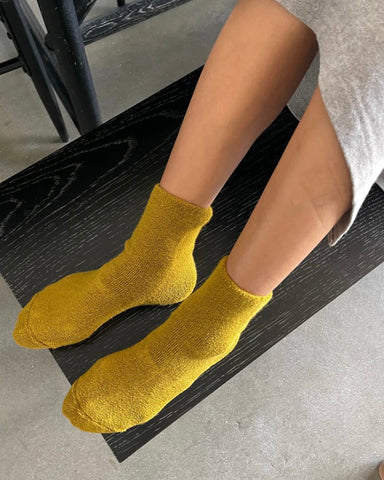 Le Bon Shoppe | Cloud Socks | Green Olive