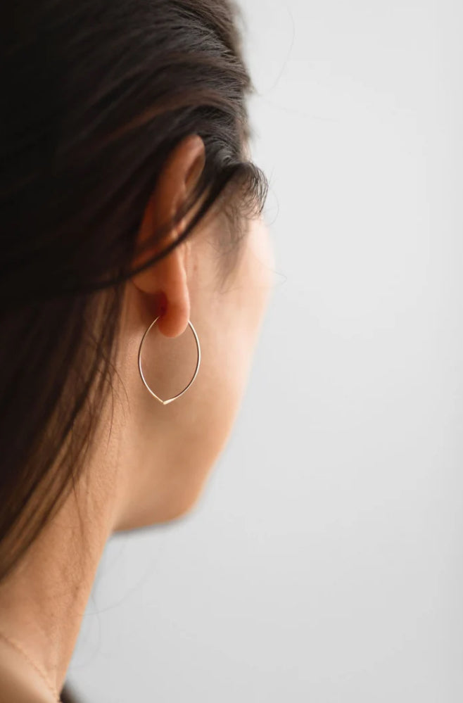 Sheena Marshall | Poppy Threader Earring | Gold Fill