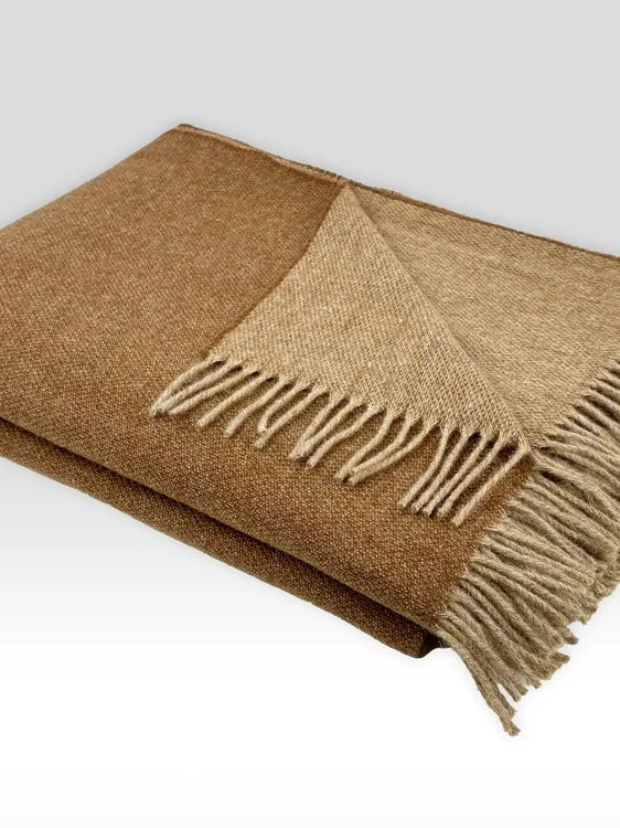 McNutt | Collection Blanket | Chestnut Reversible