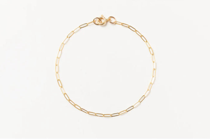 Sheena Marshall | Livy Link Bracelet | Gold Fill