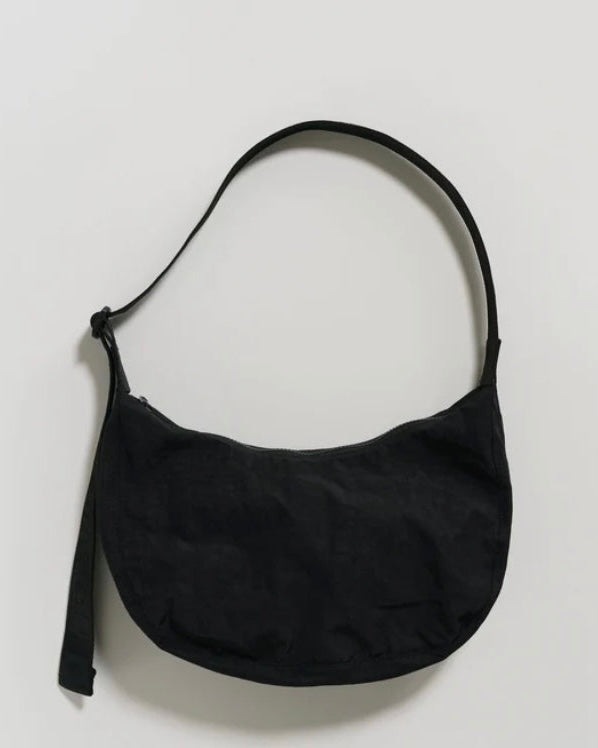 Baggu | Medium Crescent Nylon bag | Black