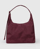 Baggu | Nylon Shoulder Bag | Mahogany