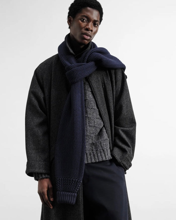 YMC | Sleeve Scarf | Navy