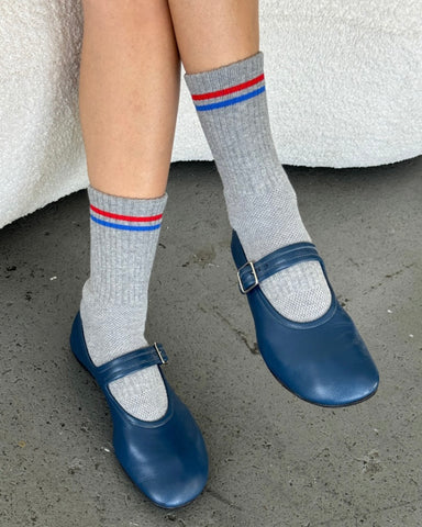 Le Bon Shoppe | Boyfriend Socks | True Grey