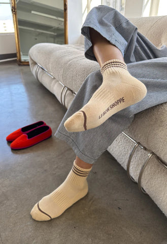 Le Bon Shoppe | Girlfriend Socks | Daisy