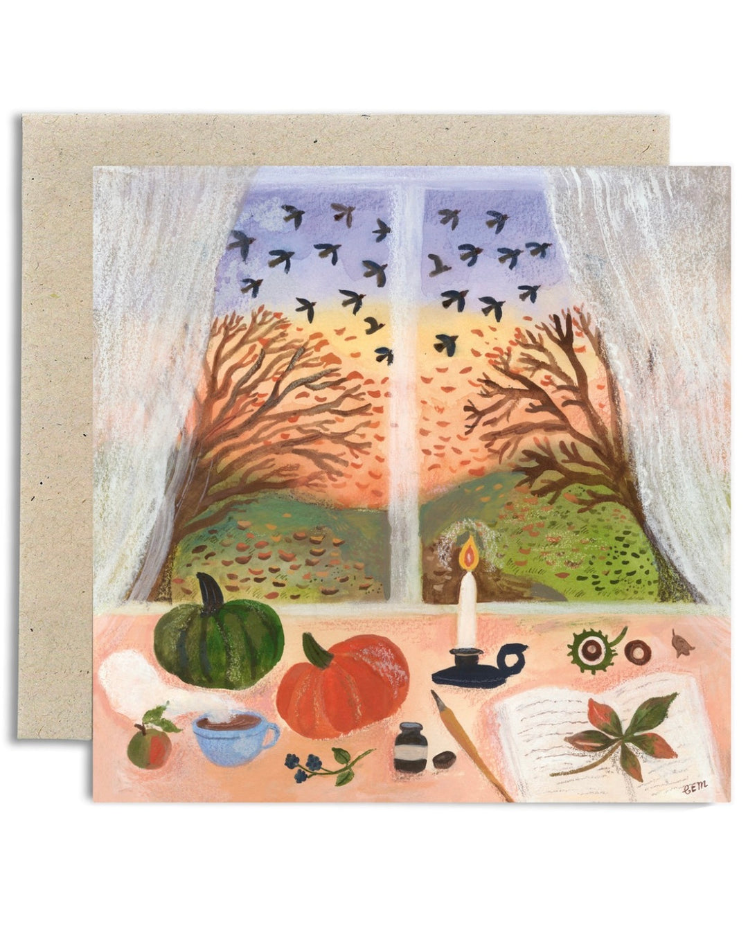 Gemma Koomen | Greeting Card | Sunset Window Card