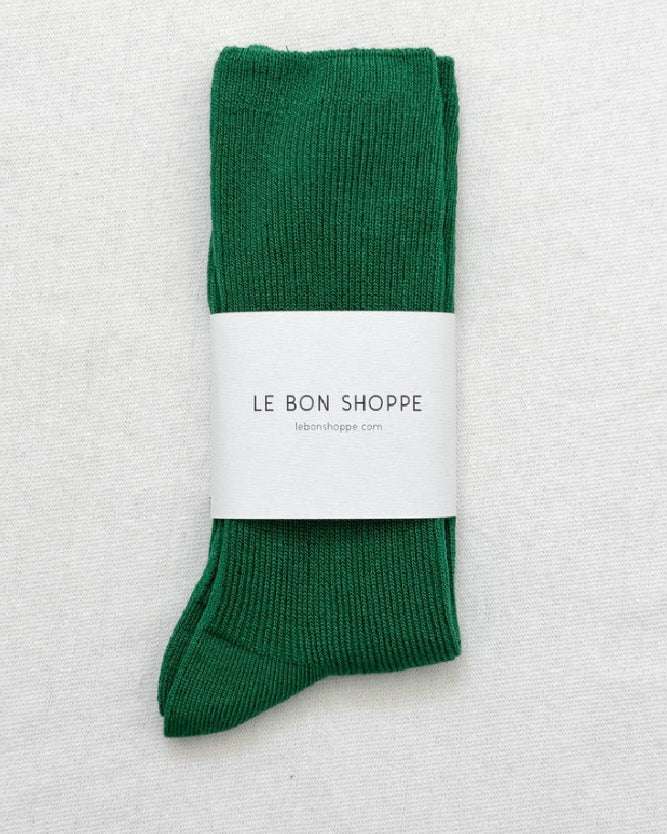 Le Bon Shoppe | Trouser Socks | Deep Green