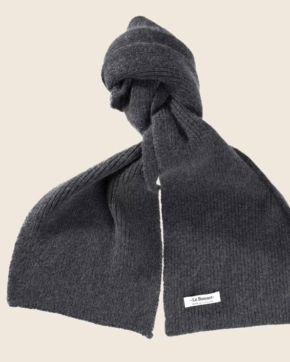 Le Bonnet | Scarf | Graphite