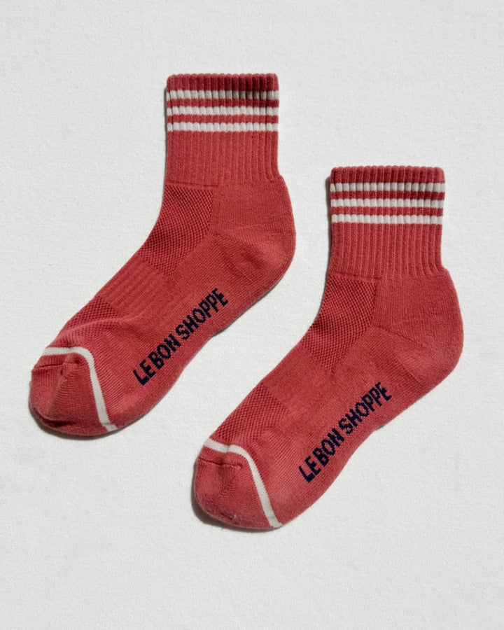 Le Bon Shoppe | Girlfriend Socks | Terracotta
