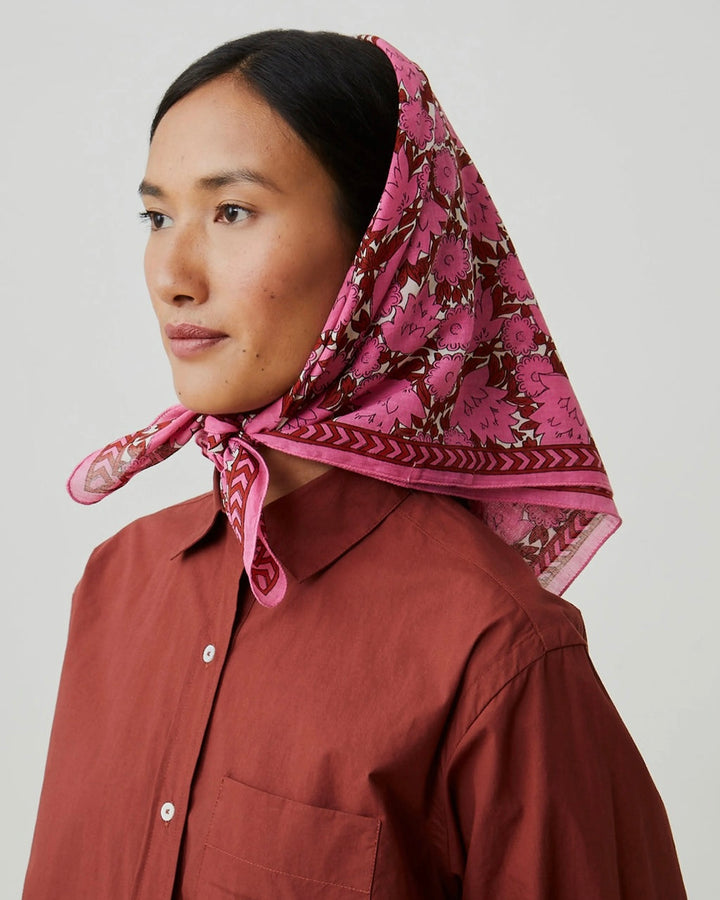Moismont | Ajmer Scarf N°791 | Pop of Pink