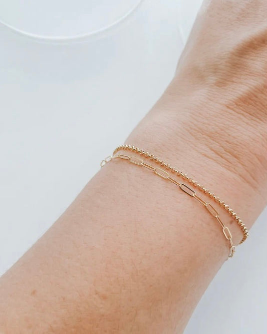 Sheena Marshall | Livy Link Bracelet | Gold Fill