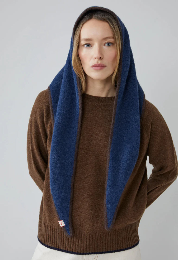 Moismont | Scarf N° 218 | Indigo