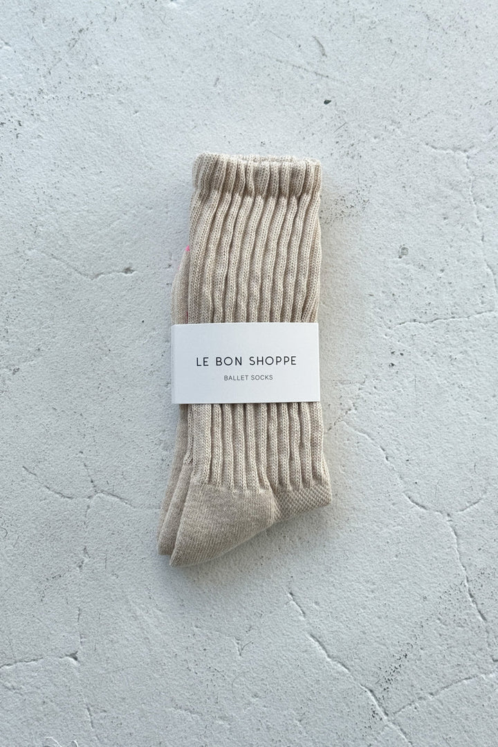 Le Bon Shoppe | Ballet socks | Oatmeal
