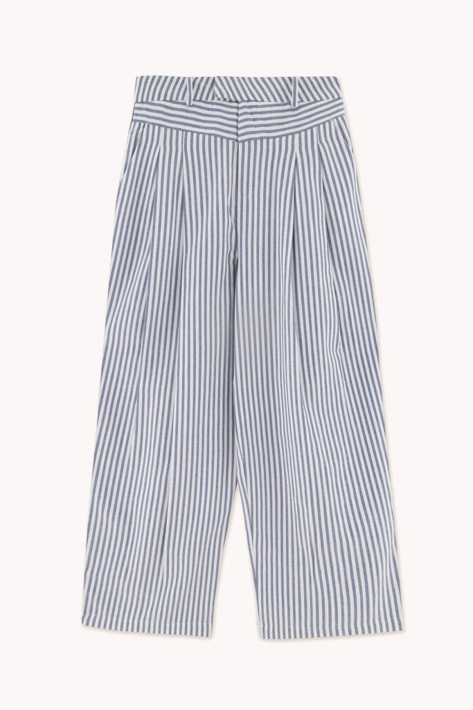 Tiny Big Sister Striped Trousers Off White Navy Scout Dublin