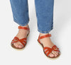 Saltwater Sandals | Boardwalk sandal | Paprika