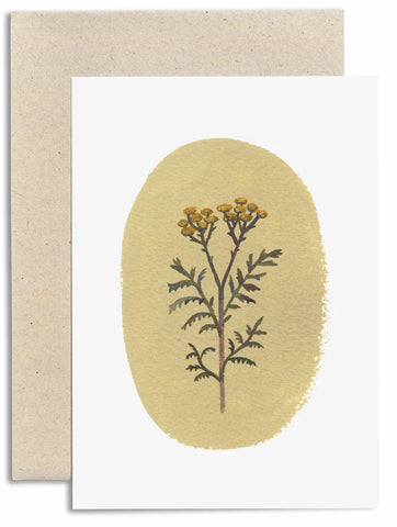 Gemma Koomen | Greeting Card |  Tansy