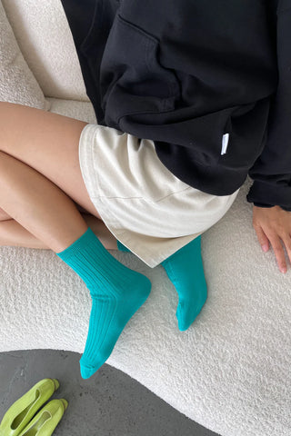 Le Bon Shoppe | Her Socks | Turquoise