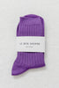 Le Bon Shoppe | Her Socks | Violet