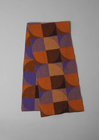 Toast | Colour Block scarf | Ginger multi