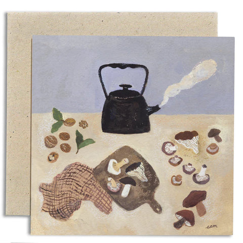 Gemma Koomen | Greeting Card | Wild Mushrooms & Walnuts