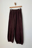 Le Bon Shoppe | Cotton Terry balloon pants | Chocolate