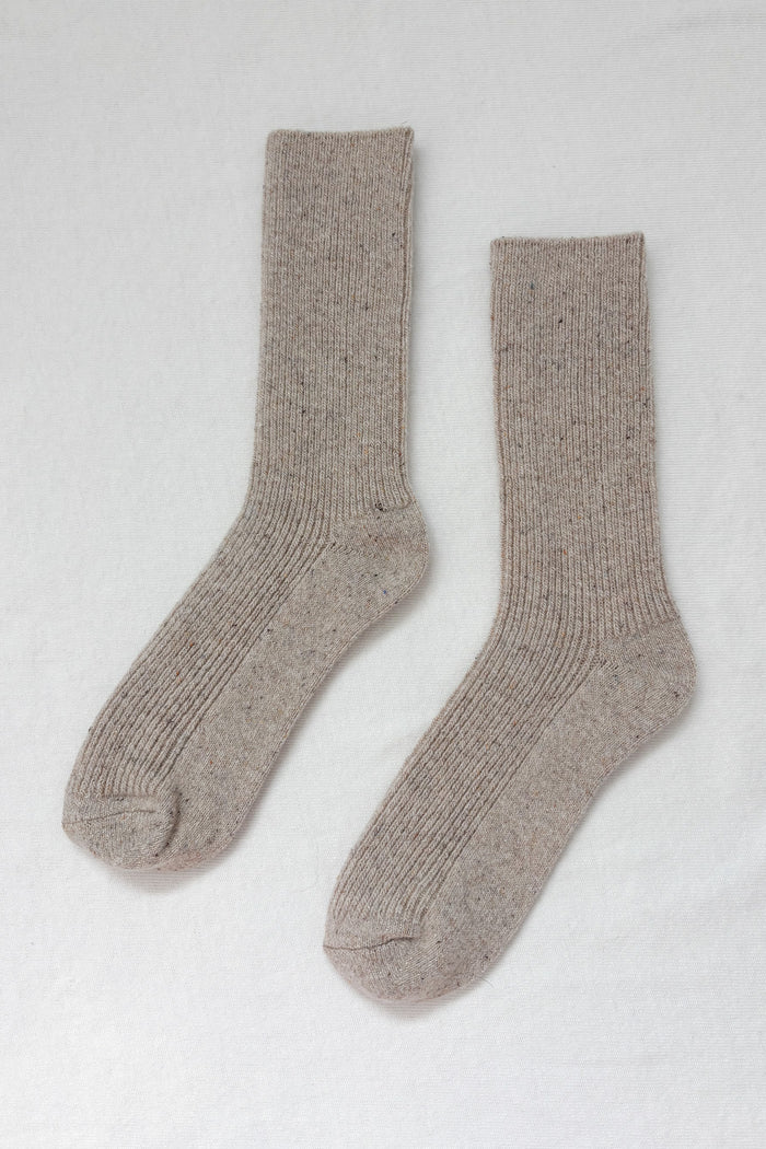 Le Bon Shoppe | Winter Sparkle Socks |Champagne