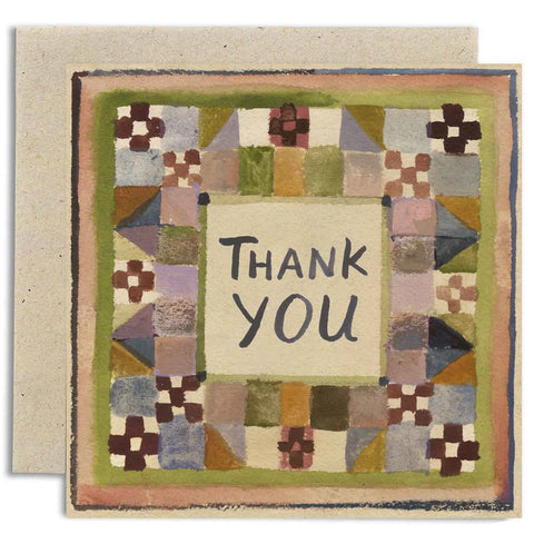 Gemma Koomen | Greeting Card | Thank you Patchwork