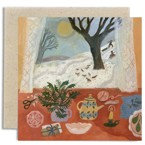 Gemma Koomen | Greeting Card | Slow Snow day