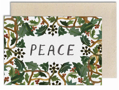 Gemma Koomen | Greeting Card | Peace wreath