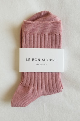 Le Bon Shoppe | Her Socks |Desert Rose