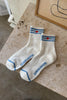 Le Bon Shoppe | Embroidered Girlfriend Socks | Ivory and Heart