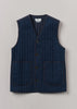 Toast | Cotton Padded Gilet | Indigo