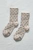 Le Bon Shoppe | Sneaker Socks | Oatmeal Black