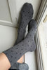 Le Bon Shoppe | Sneaker Socks | Charcoal Black