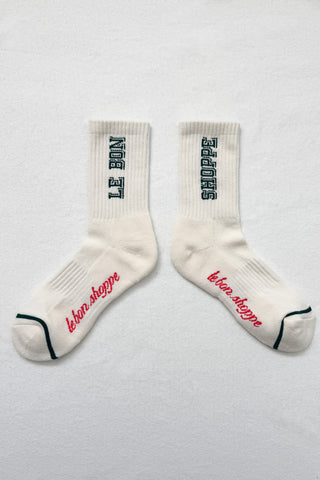 Le Bon Shoppe | Preppy Socks | Canvas Green