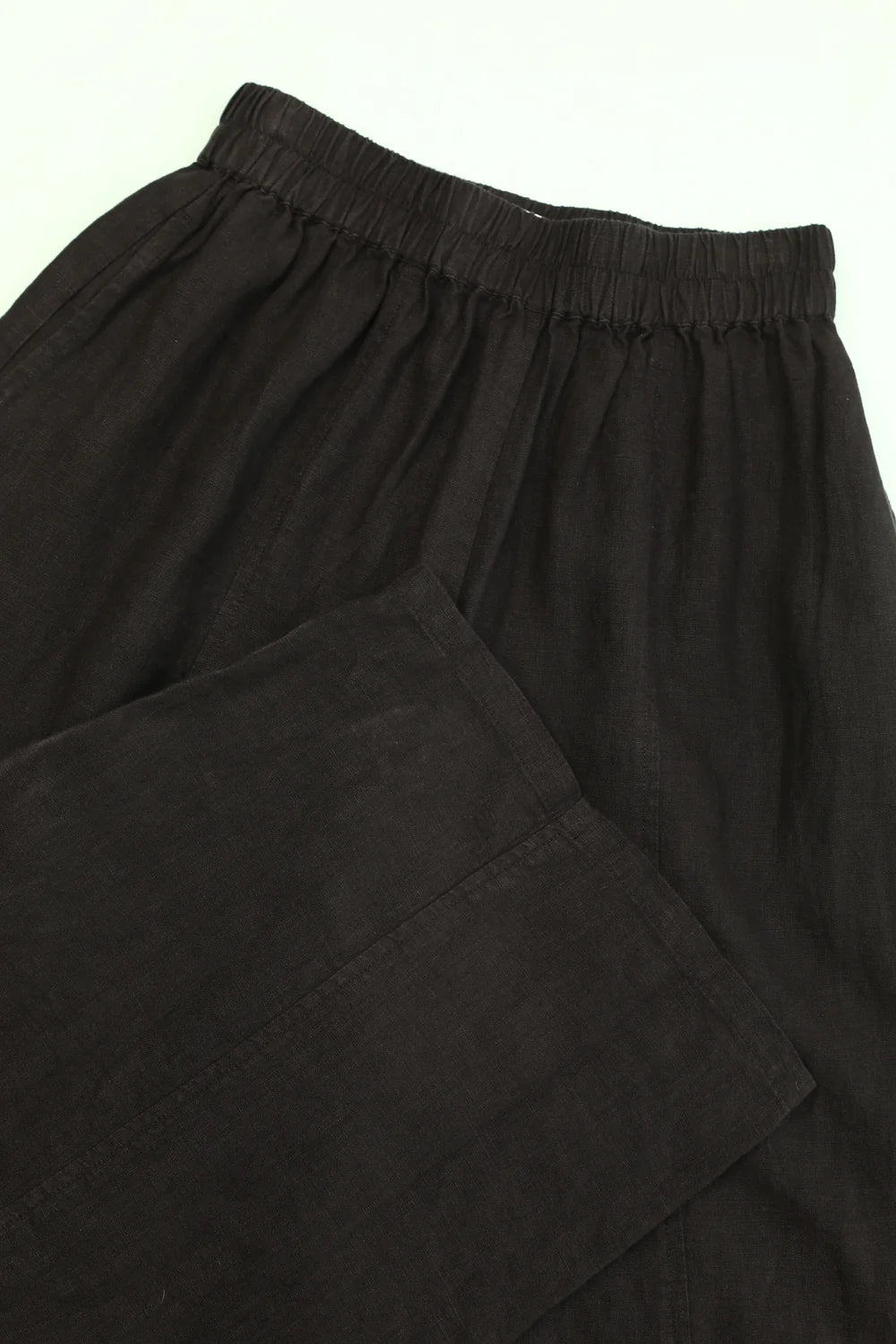 LF Markey | Basic Linen Trousers | Black