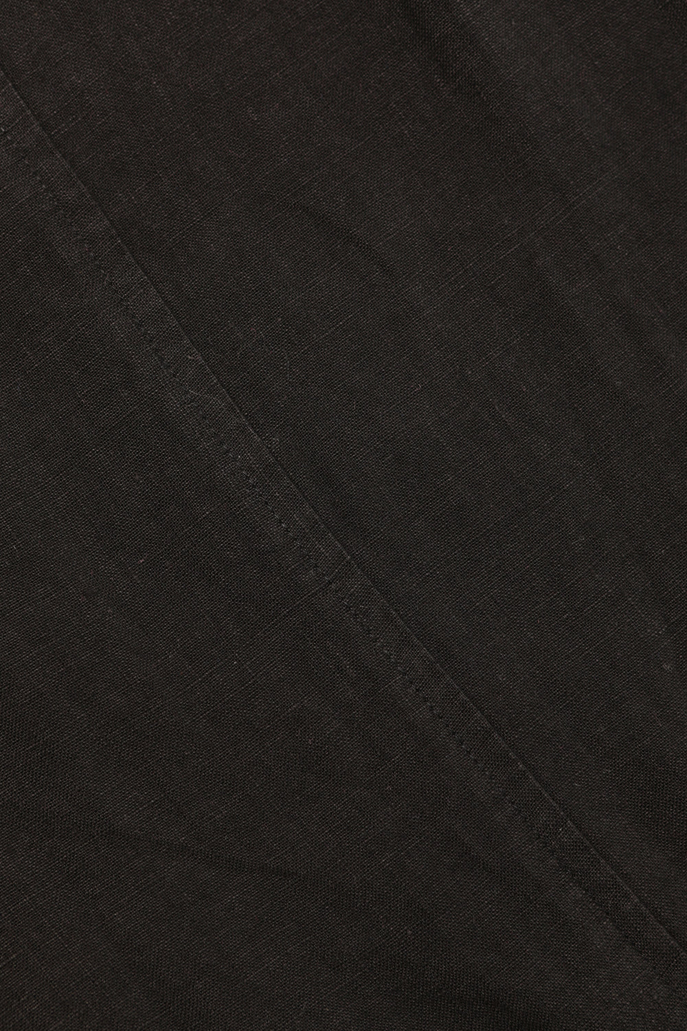 LF Markey | Basic Linen Trousers | Black