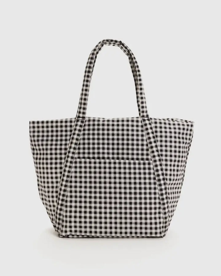 Baggu | Cloud Bag | Black & White Gingham