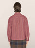 YMC | Marianne Long Sleeve shirt | Red Multi