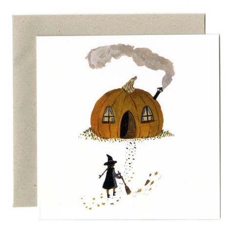 Gemma Koomen | Greeting Card | Pumpkin Cottage