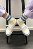 Le Bon Shoppe | Her Varsity Socks - Blue