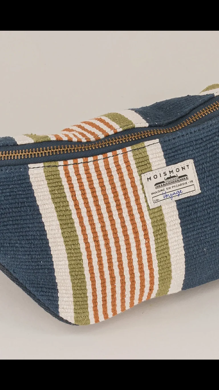 Moismont | Fanny Pack N° 44 | Pisa Navy Blue