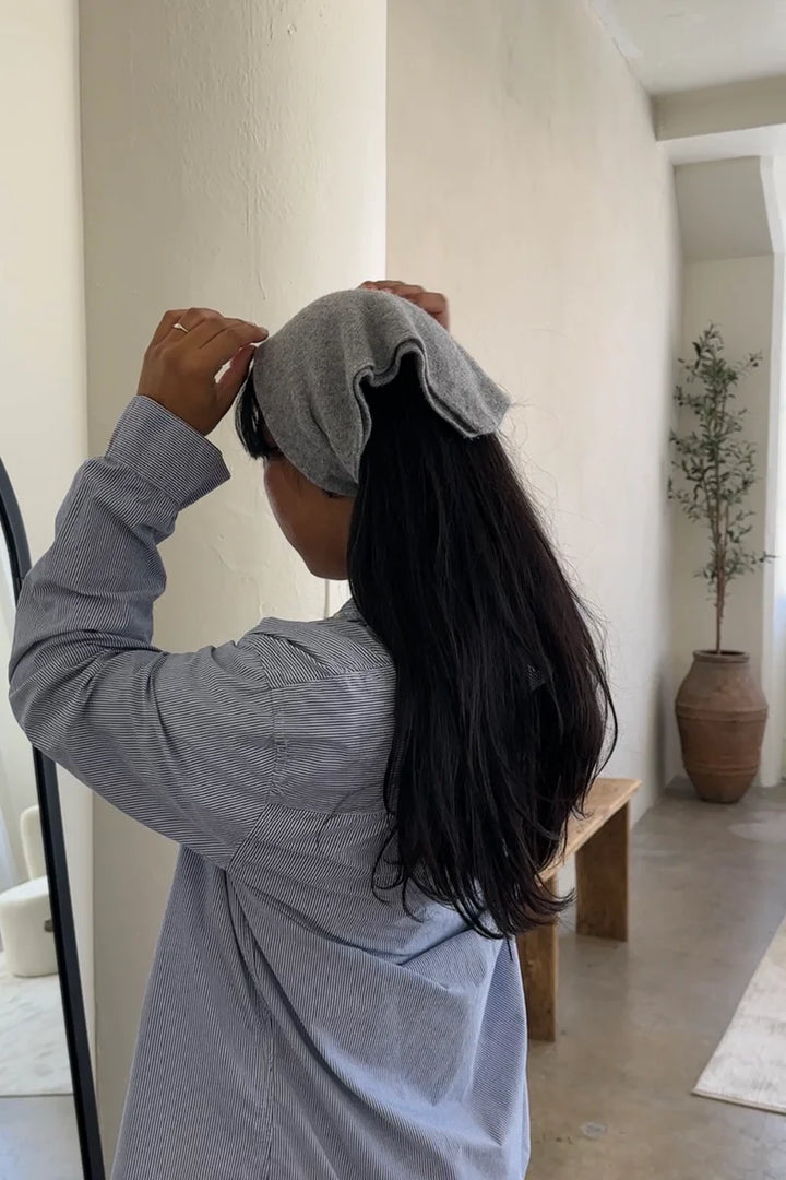 Le Bon Shoppe | Cashmere Bandana | Ht Grey