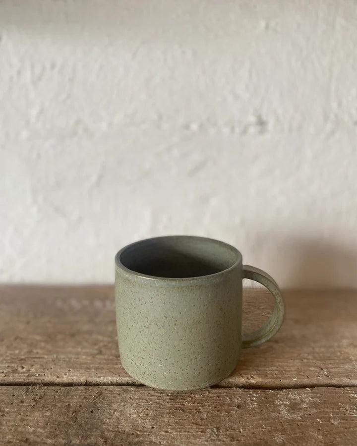 Emily Dillon | Hand made Ceramic Mug | Sage Green