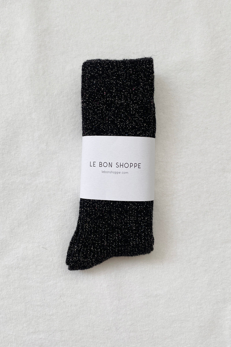 Le Bon Shoppe | Winter Sparkle Socks | Starry Night
