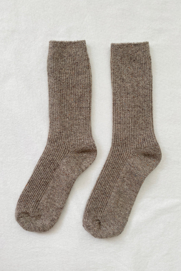 Le Bon Shoppe | Winter Sparkle Socks | Nutmeg