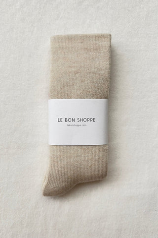 Le Bon Shoppe | Camper Socks | Oatmeal