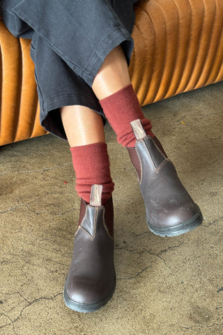 Le Bon Shoppe | Camper Socks | Brick