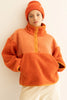 Tiny Big Sister | Polar Sherpa Jumper | Summer Red